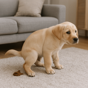 גור כלבים לומד לעשות צרכים - מאלף כלבים מומלץ