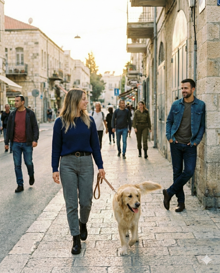 הליכה נכונה עם רצועה